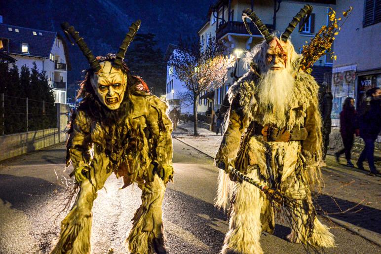 Nikolausumzug in Latsch, 05.12.2019; Fotos: Michael Andres