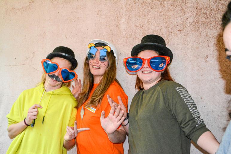 Spaß bei der Fotobox des LVH