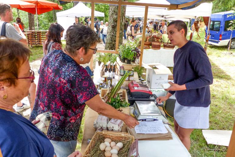 St.-Veits-Markt auf dem Tartscher Bühel (15.06.2019). Fotos: Sepp