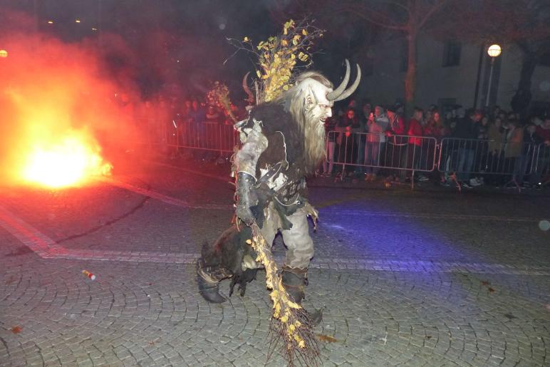 Tuifl- und Krampustreffen in Latsch; 17.11.2018; Fotos: Sepp