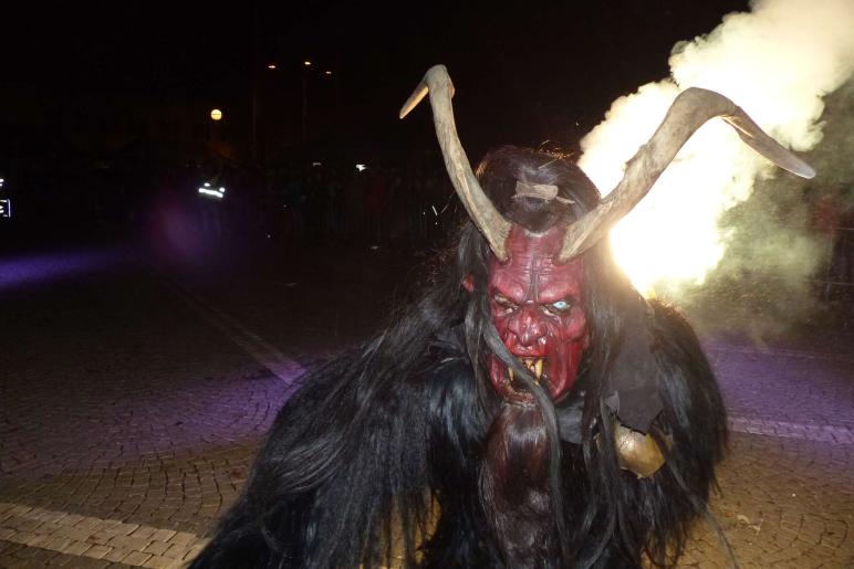 Tuifl- und Krampustreffen in Latsch; 17.11.2018; Fotos: Sepp