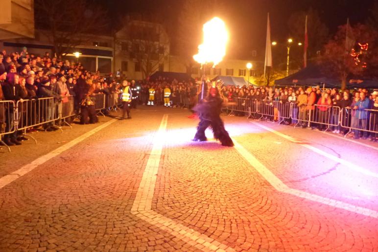 Tuifl- und Krampustreffen in Latsch; 17.11.2018; Fotos: Sepp