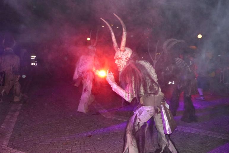 Tuifl- und Krampustreffen in Latsch; 17.11.2018; Fotos: Sepp