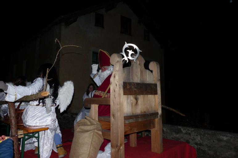 Umzug der Laatscher Calva Tuifl; Fotos: Sepp