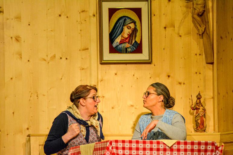 "Zwei harte Kerle" - Theater in Martell; Fotos: Ingeborg Rechenmacher